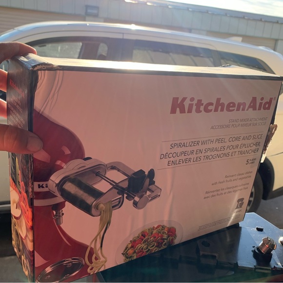 KitchenAid Kitchen New Kitchenaid Stand Mixer Attachment Spiralizer With Peel Core Slice